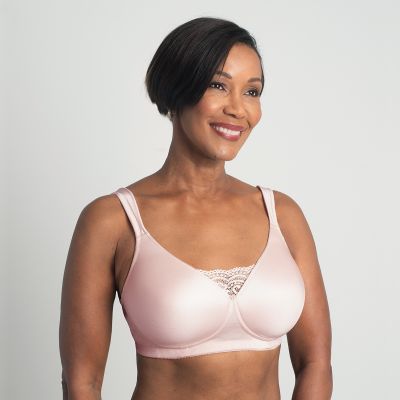 Mastectomy Bra Lace Soft Cup Size 38A Sand